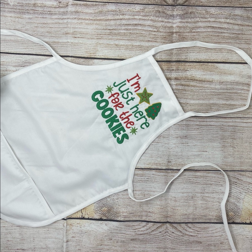 Custom Holiday kids apron